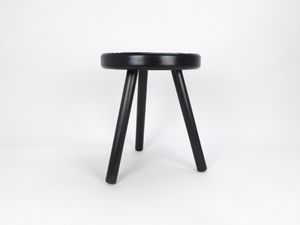 Stool Type1 Raindrop Black